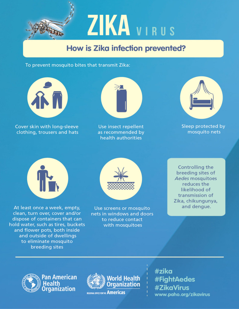 How to avoid the Zika virus: Travel tips from PAHO. 