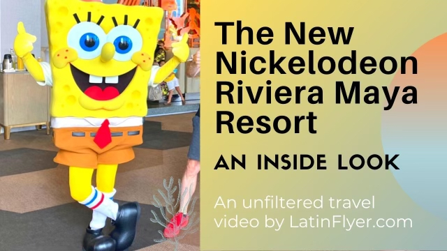 Spongebob SquarePants at the new Nickelodeon resort