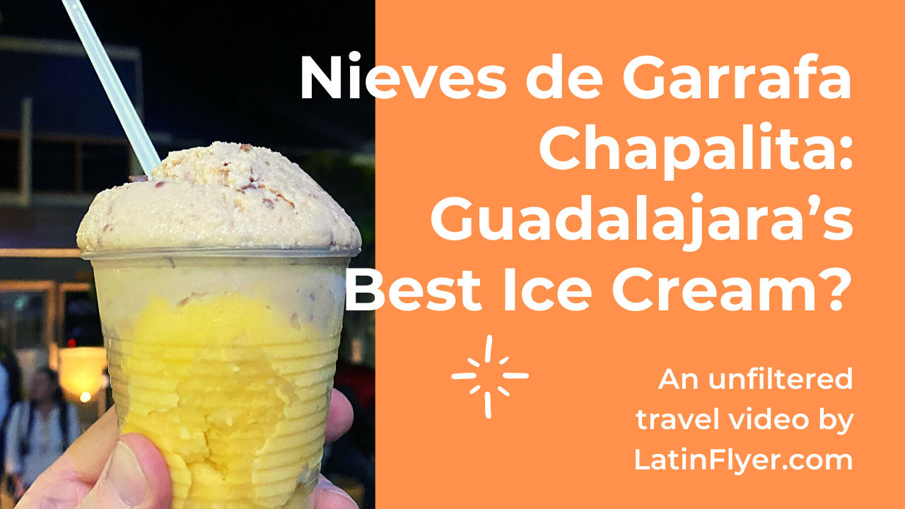 Mexican ice cream and dessert in Guadalajara