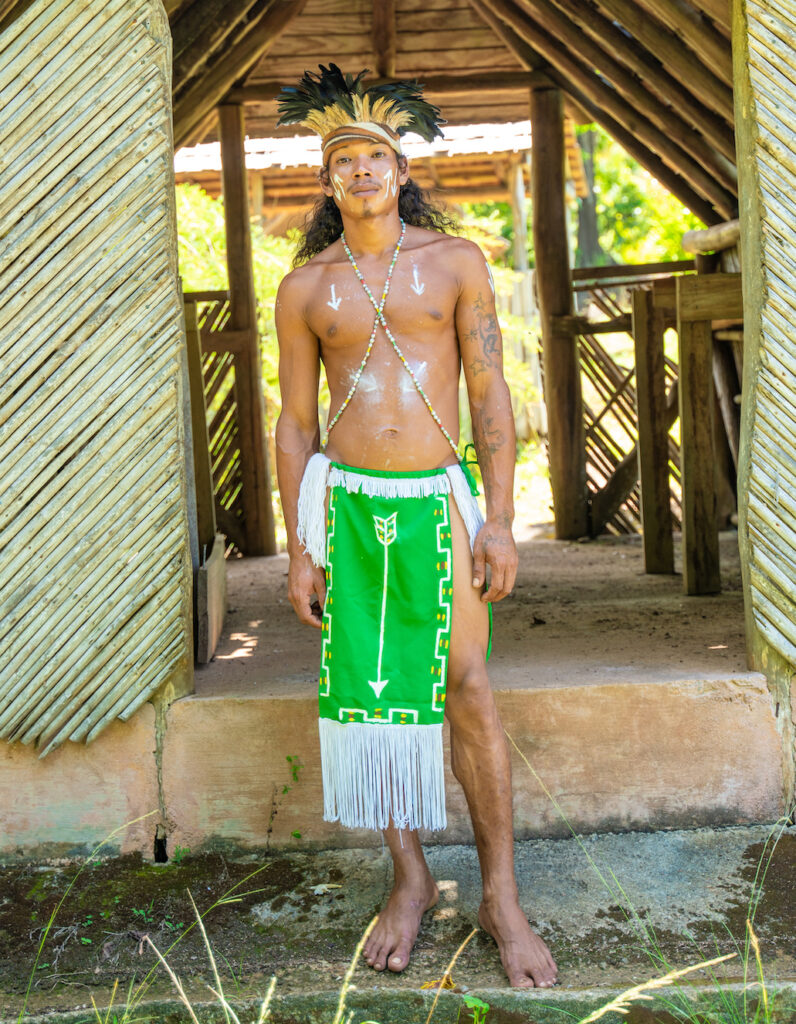 handsome Indigenous man in Dominica