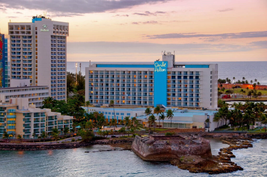 Caribe Hilton hotel in San Juan, Puerto Rico